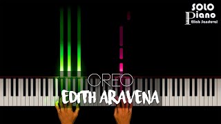 Video thumbnail of "Creo - Edith Aravena | Easy Piano Tutorial + Partitura"