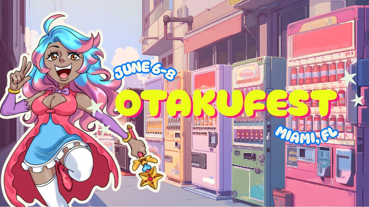 Join us for OtakuFest Miami | June 6-8 @ Miami Airport Convention Center!