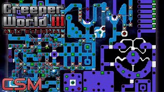 Mouse cursor OP plz nerf ;P | Cursor-05 Thanks to yum234! | TrickyCorp | Creeper World 3 Gameplay