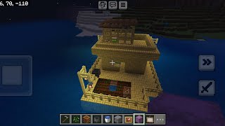 How to Build Raft house for ⛏️🏡Minecraft#minecraft#minecraftpe#raft house