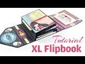 [Scrapbook Tutorial] XL Flipbook "Gorjuss" | One-Page Mini Album | DEUTSCH