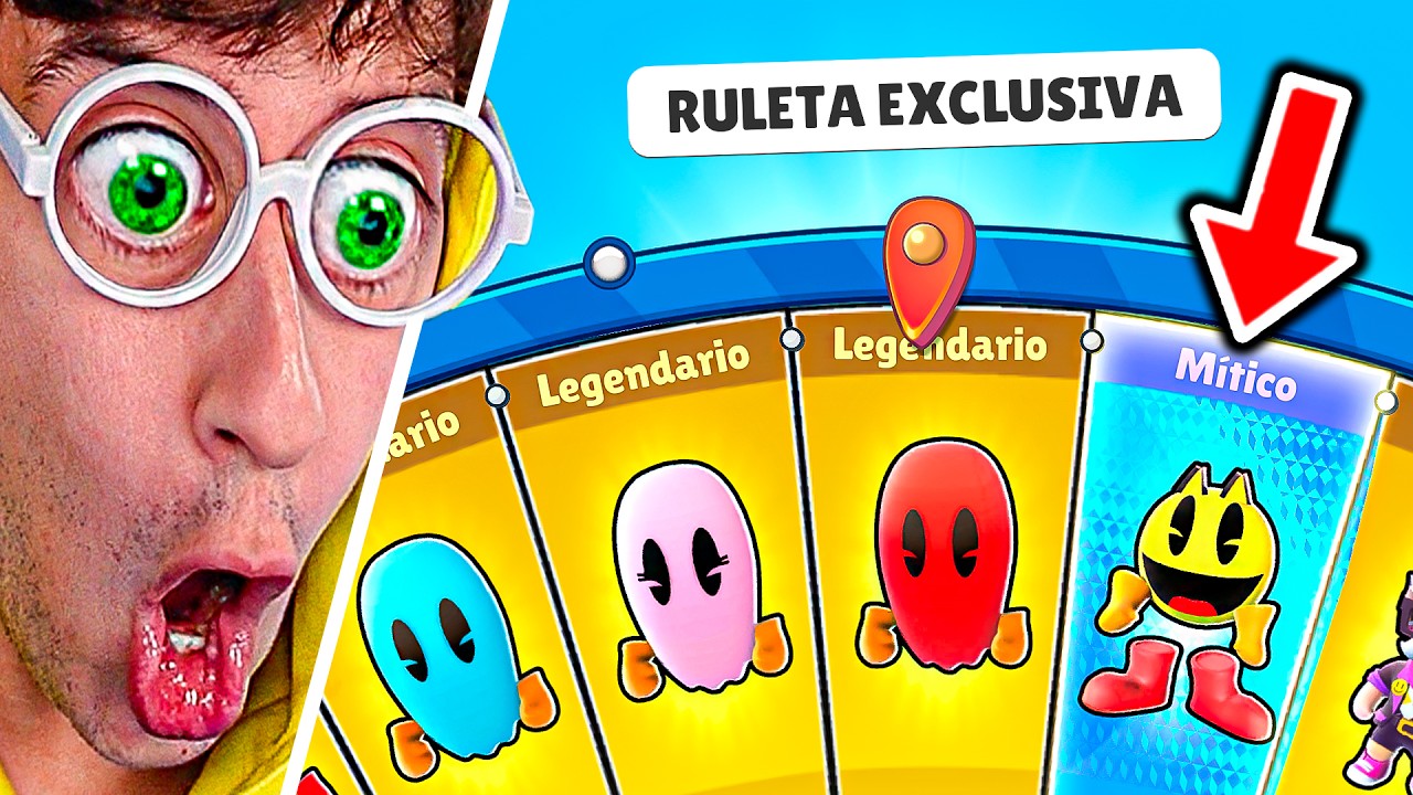 SOY PAC-MAN 😜👻! (Nuevas Skins y Mapas 💎) - Stumble Guys 0.63  TEKENDO