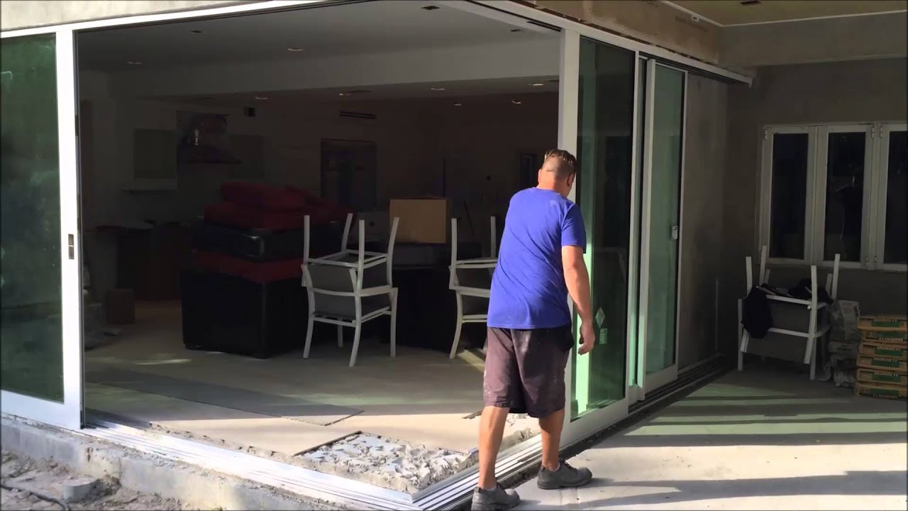 Fleetwood Corner Sliding Door Outside View Youtube