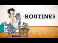 DAILY ROUTINES QUIZ | Daily Routines in English