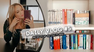 📚DAILY VLOG #5 - Mon top 10 lecture !