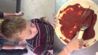 Papa Murphy's Pizza Making