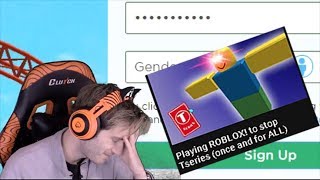 Pewdiepie attempts to play Roblox... (fails)