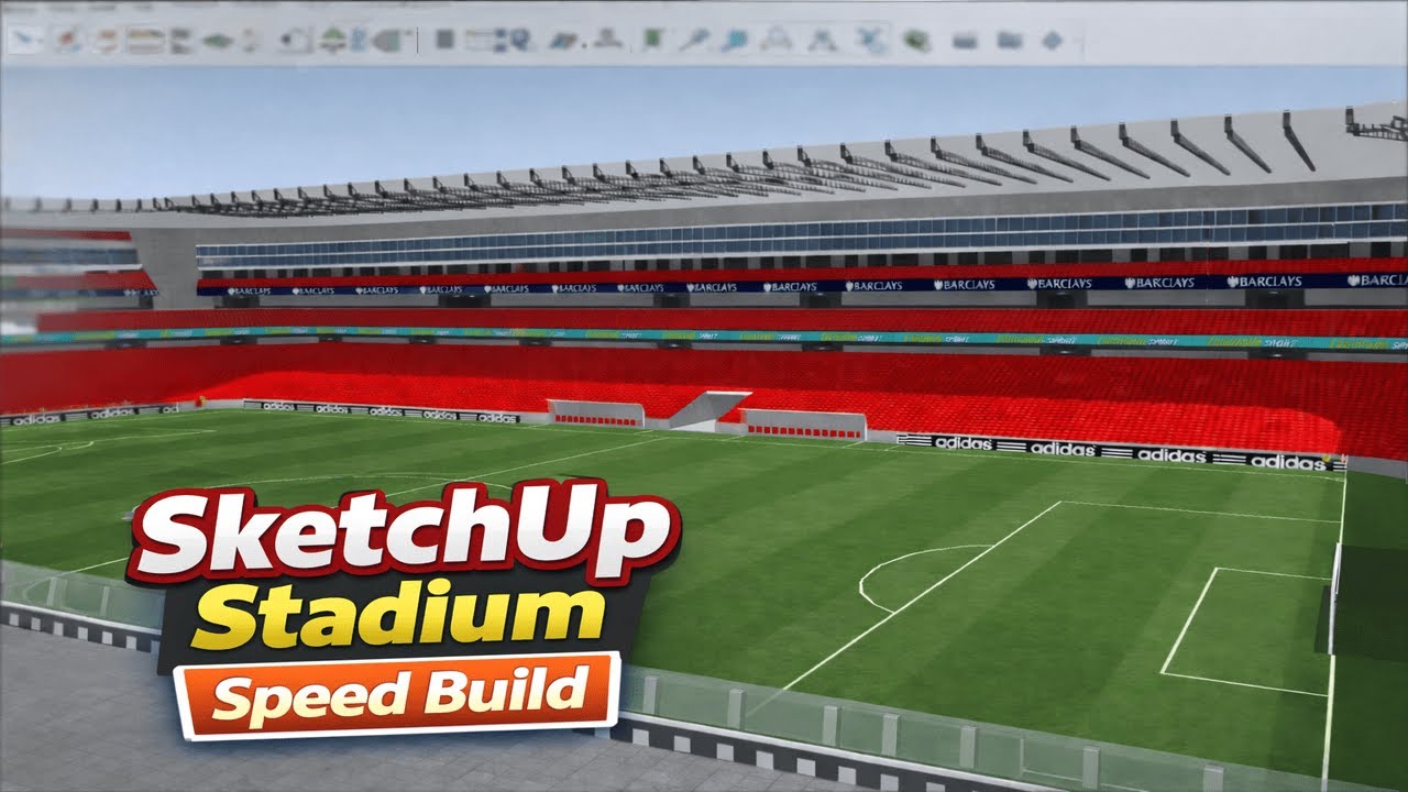 Stadium Tutorial Inventor Stadium Design in SketchUp | Full Speed Build From Zero Tutorial - YouTube