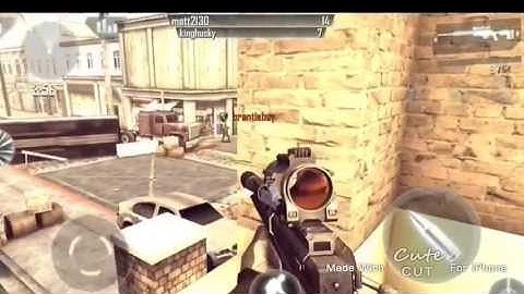 Modern Combat 4- NICE Back to Back Trickshots