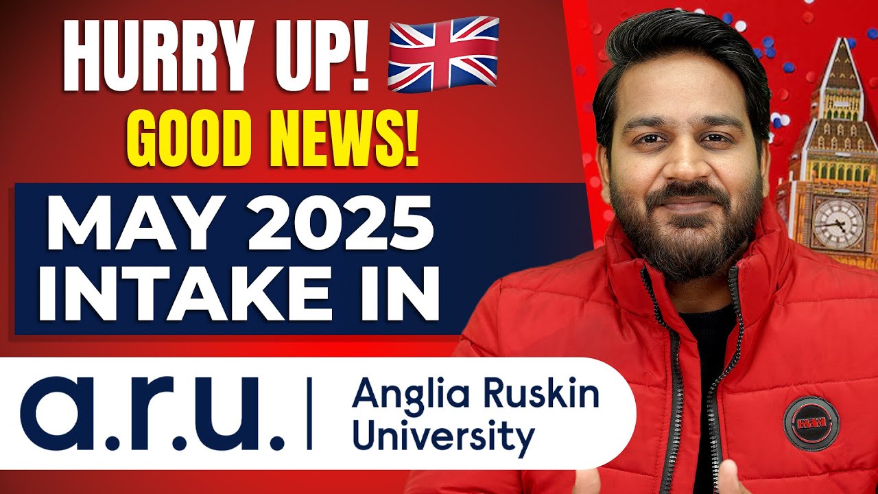 Good News! Anglia Ruskin University 🇬🇧 UK May 2025 Intake | Wayup Abroad UK