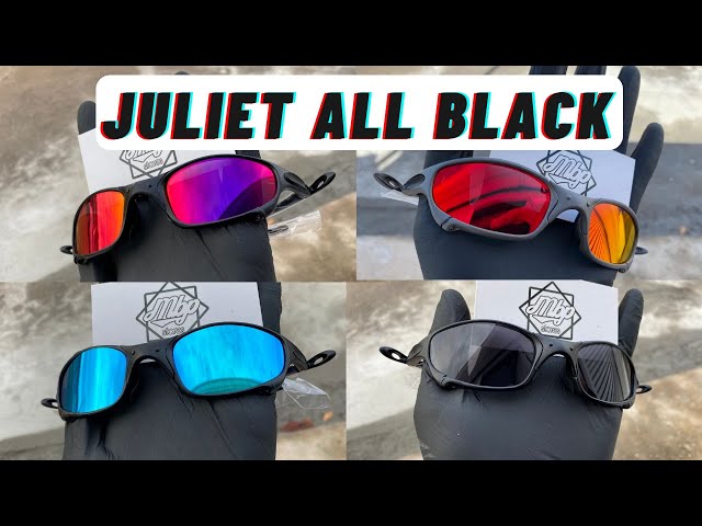 Review Óculos Oakley Juliet Pretas all Blacks Pinada & Lentes