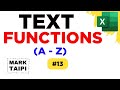 Master Excel Text Functions Easily (A to Z)