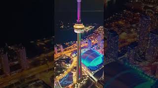 CN Tower - where dreams become reality #toronto #cntower #shorts