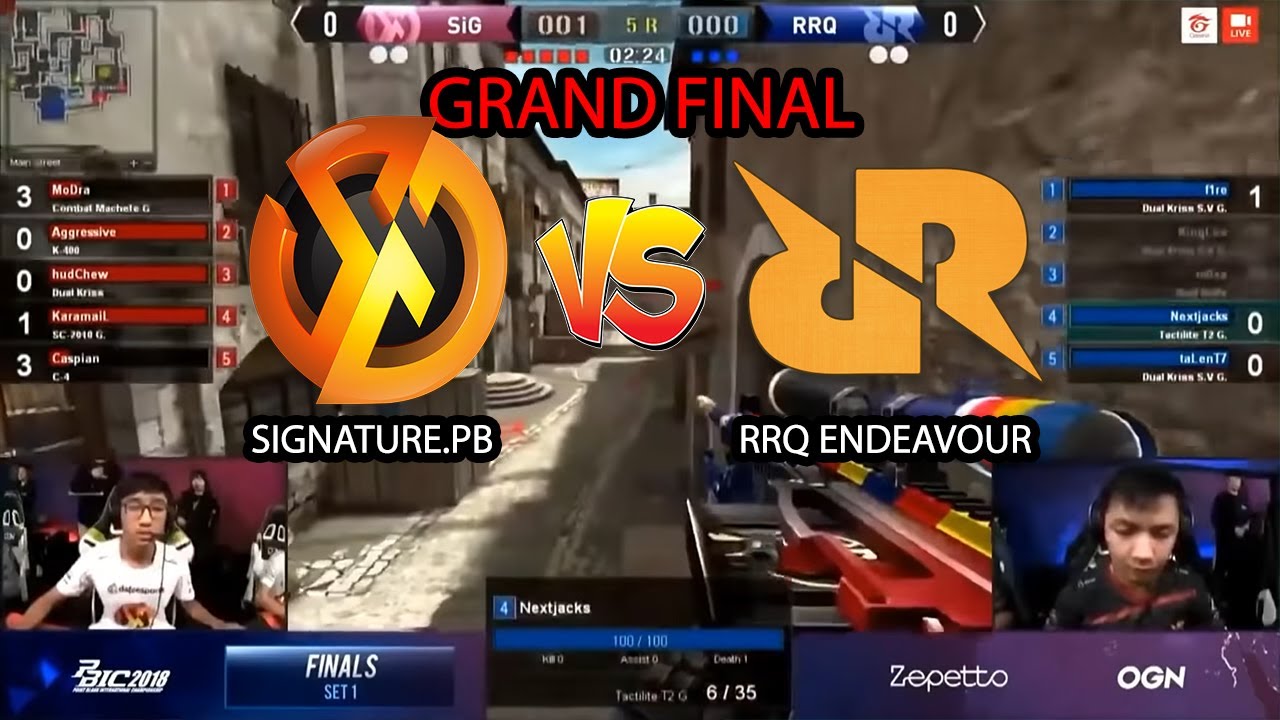 Final Pbic 2018 Signature Pb Thailand Vs Indonesia Rrq Endeavour Youtube Final Pbic 2018 Signature Pb Thailand Vs Indonesia Rrq Endeavour Youtube