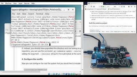 Zybo Z7-10 Petalinux Pwm Demo
