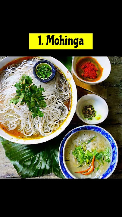 Top 5 Myanmar Food, Burma Cuisine You Must Try It Once. #30 @taroballworld