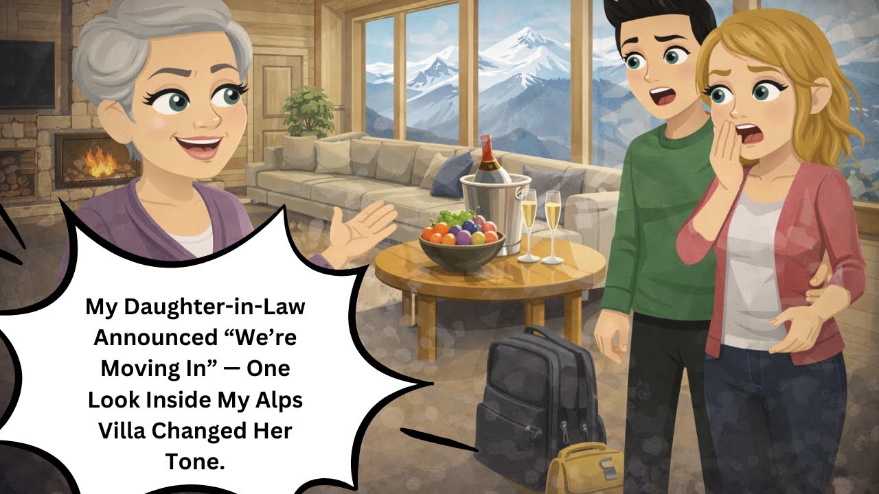 My Daughter-in-Law Announced “We’re Moving In” — One Look Inside My Alps Villa Changed Her Tone.