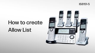 Create the Allow List - VTech IS8151-5
