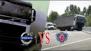 VOLVO VS SCANIA !! Sistem Keselamatan Mana yang Lebih Baik?