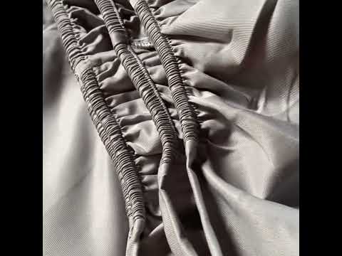 ผ้าปูที่นอนสีเทา สวยคลาสสิค bedsheet on Lamer ละเมอ brand