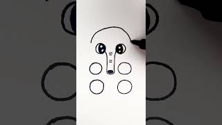 🐘 Easy & Fun Way to Draw an Elephant! 🎨 | Kids Drawing