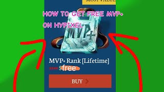 😀🤑 HOW GET MVP+ FOR FREE ON HYPIXEL 🤑😱 screenshot 3