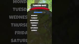 DAYS OF THE WEEK #shorts