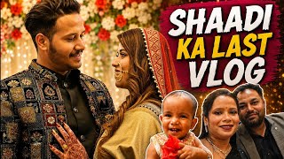 Shadi Ka Last Vlog❤️ Bhai Ki Reception Ceremony 2026 | #familyvlog #bhaikishaadi #shadiseries 