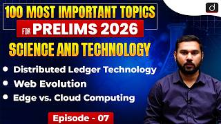 Web Evolution, Edge vs. Cloud Computing | PRELIMS 2026 | Science & Technology | Drishti IAS English