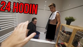 😧ŠÍLENÁ CHALLENGE😧 VYDRŽÍM 24 HODIN VE VANĚ?!?? 😬😳 *Extrémně děsivé*