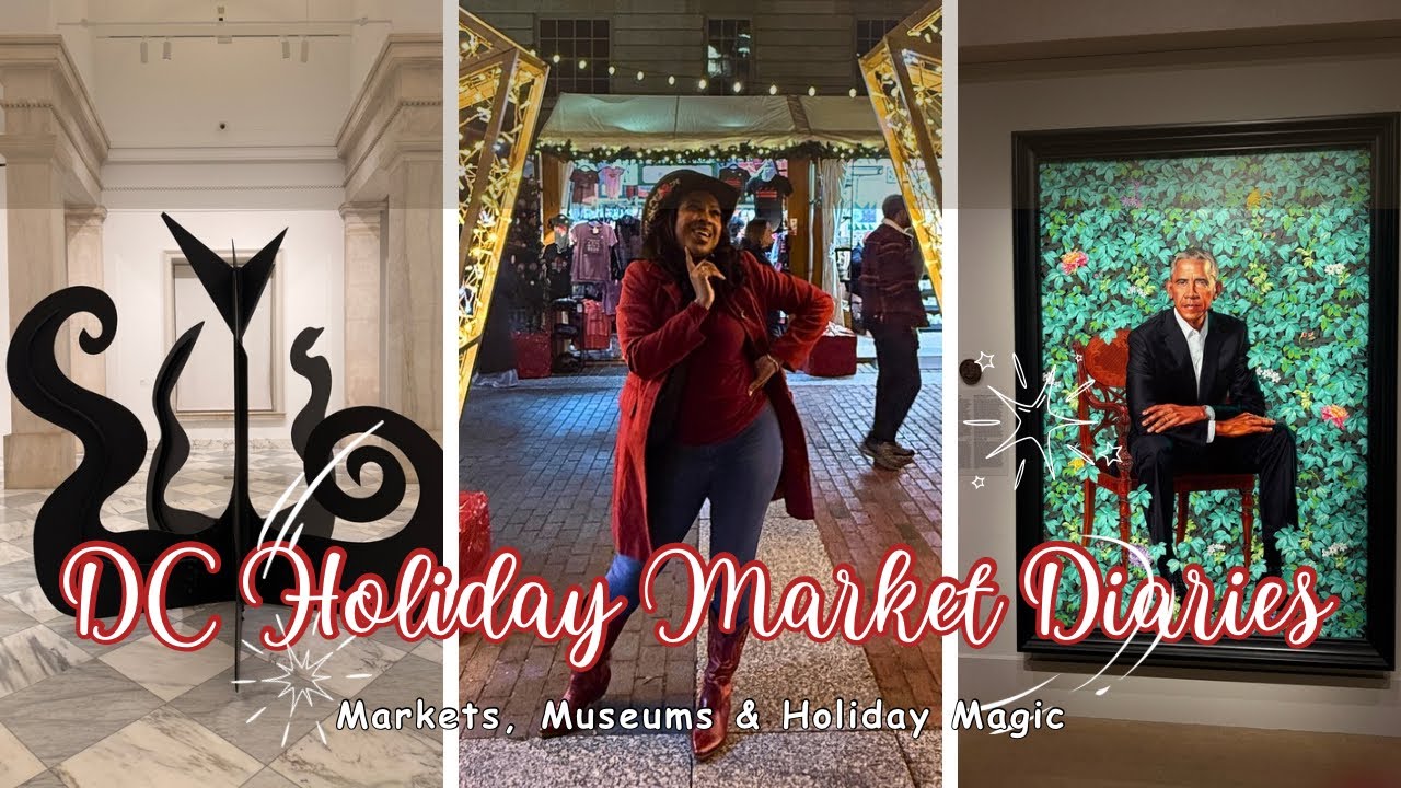 Дневник посещения рождественских ярмарок в Вашингтоне | Подготовка к мероприятию, музеи, еда и во...