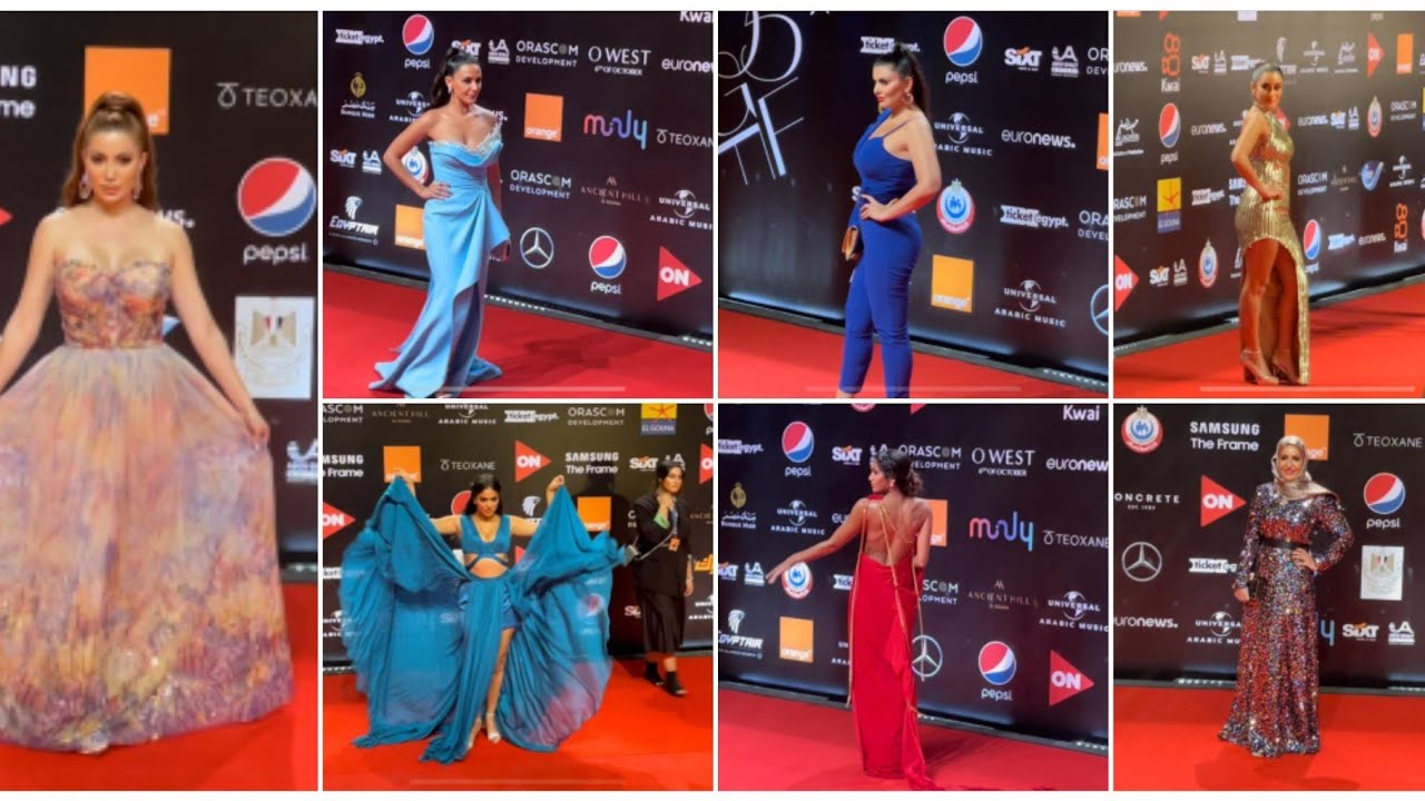 شاهد جميع اطلالات النجوم في اليوم التاني من مهرجان الجونة السينمائي الدولي gff2021