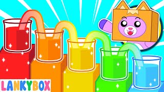 Find My Color - LankyBox, Which Are Your Colors? | LankyBox Channel Kids Cartoon