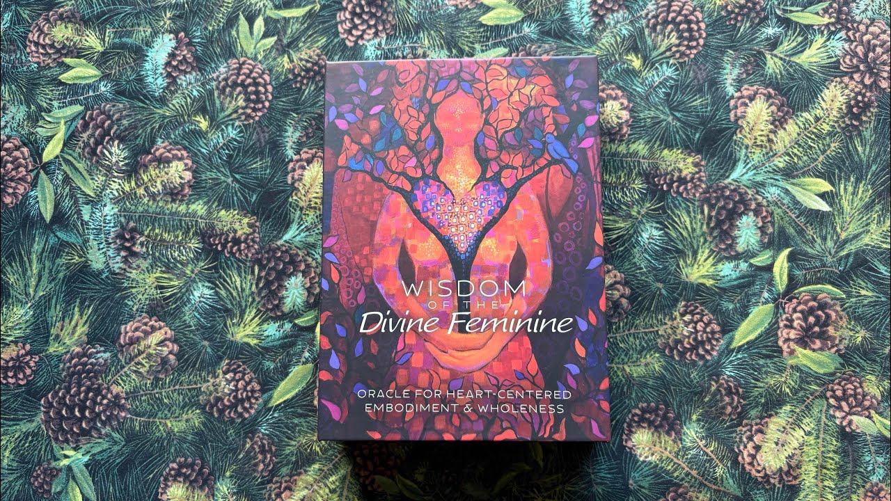 Wisdom of the Divine Feminine oracle by Jenny Hahn Flip-through