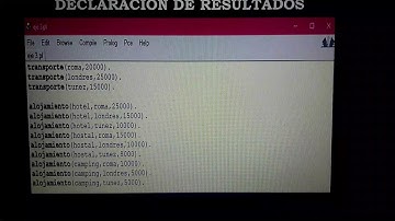 Ejemplo de un sistema experto