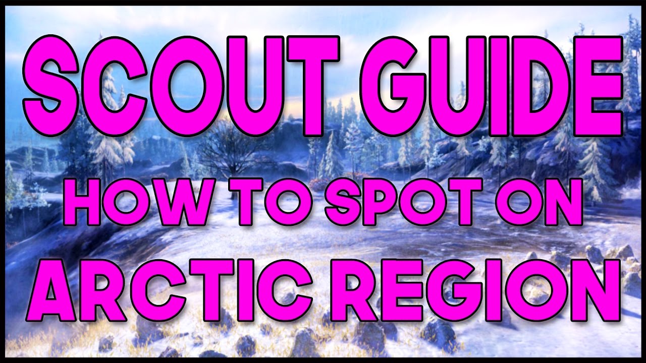 World of Tanks // Scout Guide // How to Spot on Arctic Region