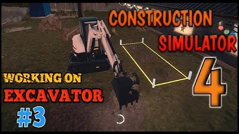 Construction Simulator 4 Gameplay  || Working in Excavator Construction S.. 4 Lite gameplay #03👷🏻🏗️