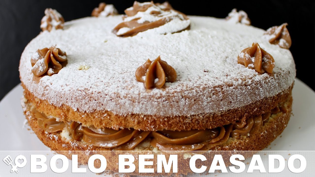 BOLO BEM CASADO fácil - RECEITAS QUE AMO