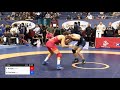 57 Kg Quarterfinal Vitali Arujau Titan Mercury Wrestling Club Vs Nick Suriano NYC RTC