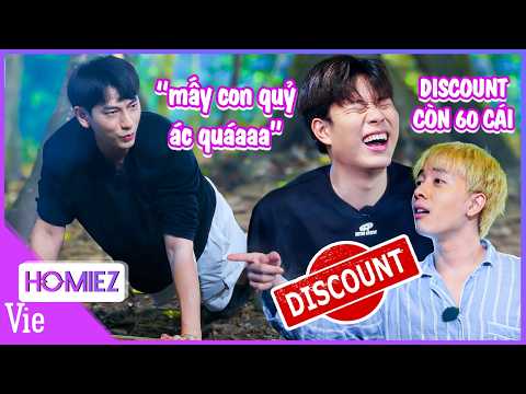 SAY HI OTP | Cặp đôi "BÁO THỦ" NICKY và Dương Domic gài bẫy anh cả Isaac phạt HÍT ĐẤT 60 CÁI