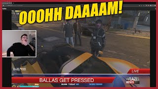 Curtis Reacts to Eugene Gets Smoked by Ballas | Nopixel GTA RP