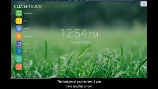 Clevertouch Main Screen