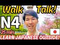 Let’s Go Find Spring 🌸 | Easy Japanese Listening Practice (N4, 25 min)