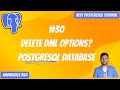 DELETE Data Options in PostgreSQL || DELETE DML in PostgreSQL || PostgreSQL Full Playlist #30