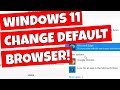 Change Default BROWSER In Windows 11 Swap From EDGE To CHROME image