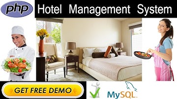 Hotel Management System  Project in PHP | MYSQLI | HTML | CSS | JAVASCRIPT | AJAX | JQUERY