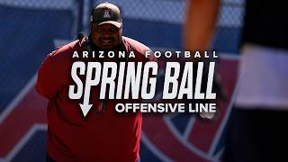 Spring Ball: The Offensive Line | Arizona Football