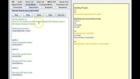 AT!GCFEN - Enable/Disable GCF testing modes