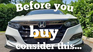 Accord 2.0t 2018+ review of things I dislike about it (hate is too strong of a word)