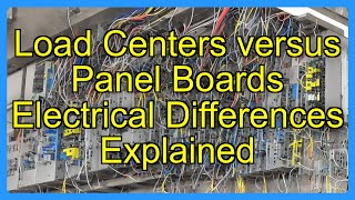 Load Centers versus Panel Boards Electrical Differences Explained